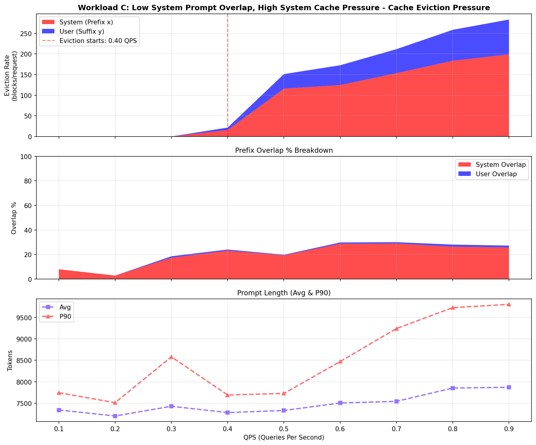 Workload C cache behavior
